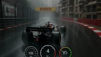 Мокрый сетап Монако в F1 24: управление и контроль скольжений