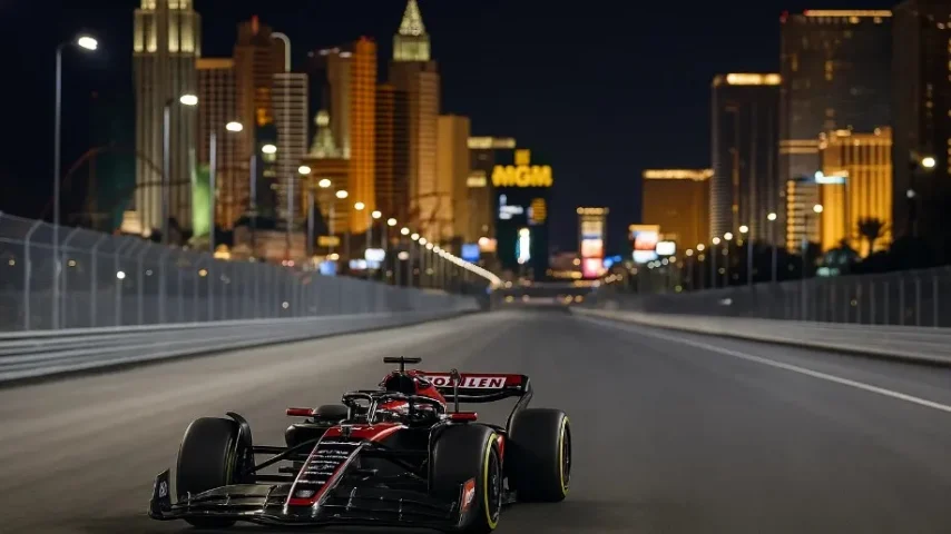 Гоночный баланс в F1 24: стабильность на длинных прямиках Лас-Вегаса
