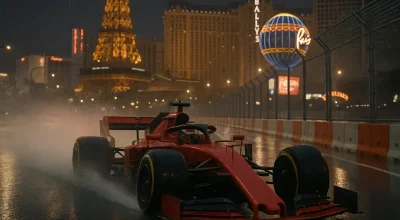 Мокрый сетап F1 24 для Лас-Вегаса: как избежать заноса
