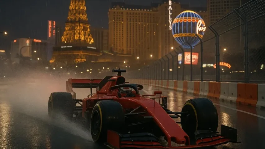Мокрый сетап F1 24 для Лас-Вегаса: как избежать заноса