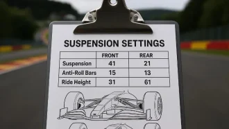 Лучшие настройки подвески для Спа-Франкоршам в F1 24