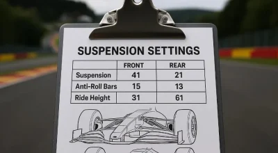 Лучшие настройки подвески для Спа-Франкоршам в F1 24