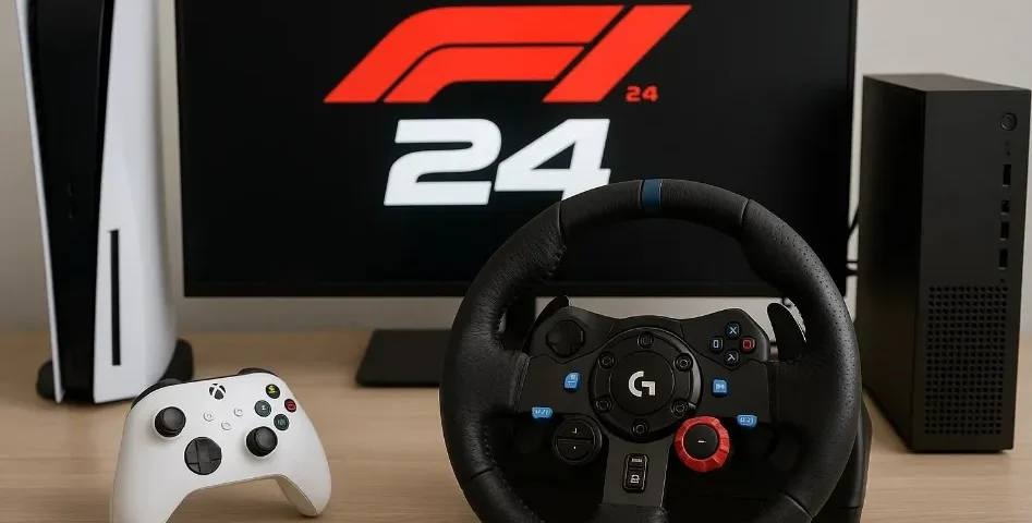 Совместимость F1 24 с рулевыми системами: PS5, Xbox и ПК
