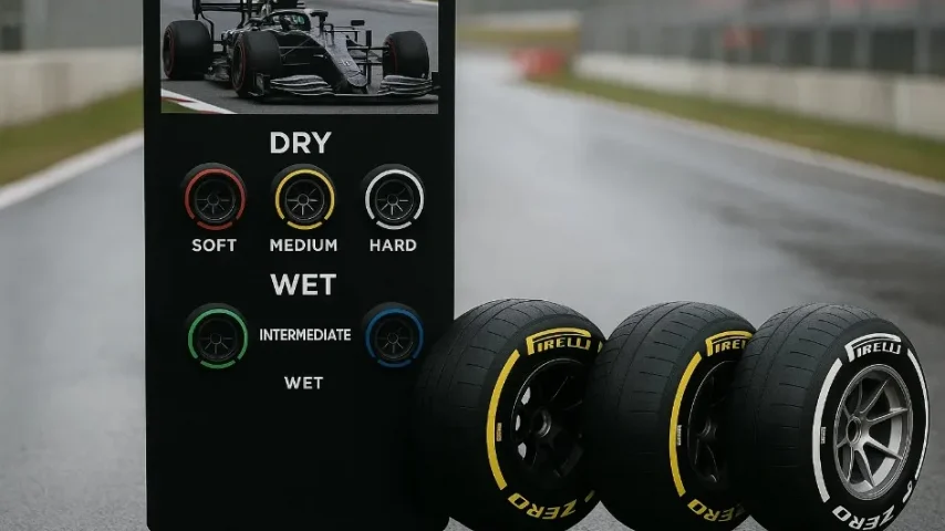 Подбор шин в F1 24: анализ трассы и погодных условий