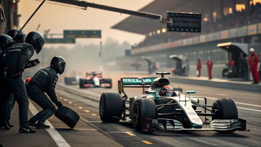F1 24 стратегия пит-стопа: когда заезжать, чтобы выигрывать
